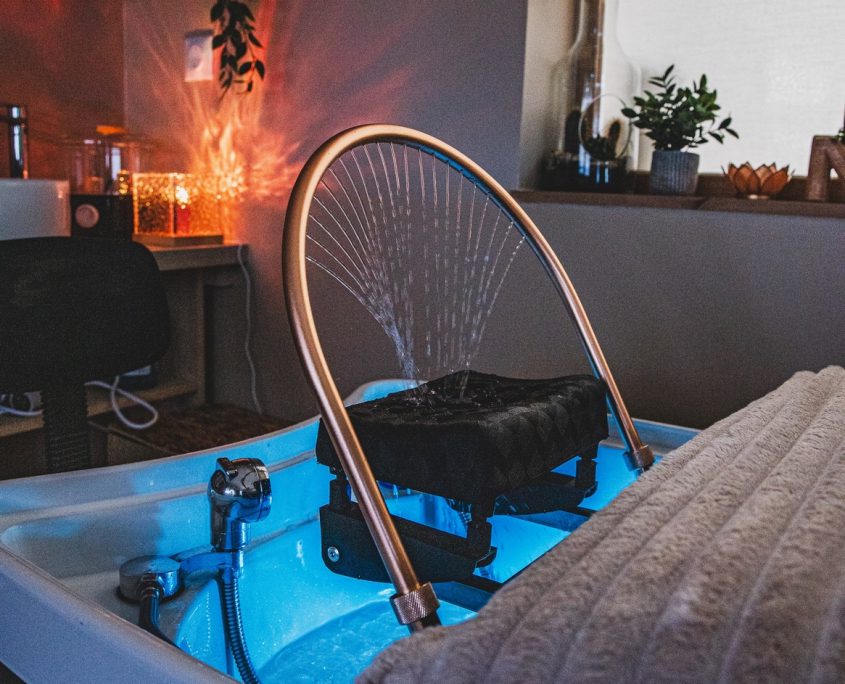 Arche Head Spa lumière rouge La Parenthese Head Spa Saint-Romain-de-Colbosc